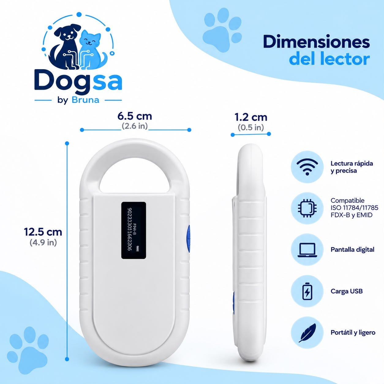 Lector de Microchips para Mascotas - Imagen 2